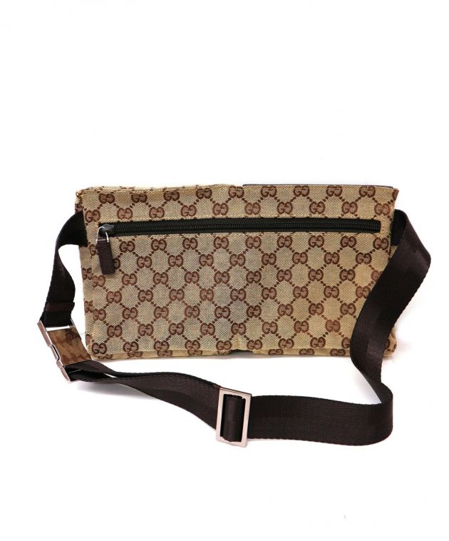 中古・古着通販】GUCCI (グッチ) GG柄ウエストポーチ/ボディー