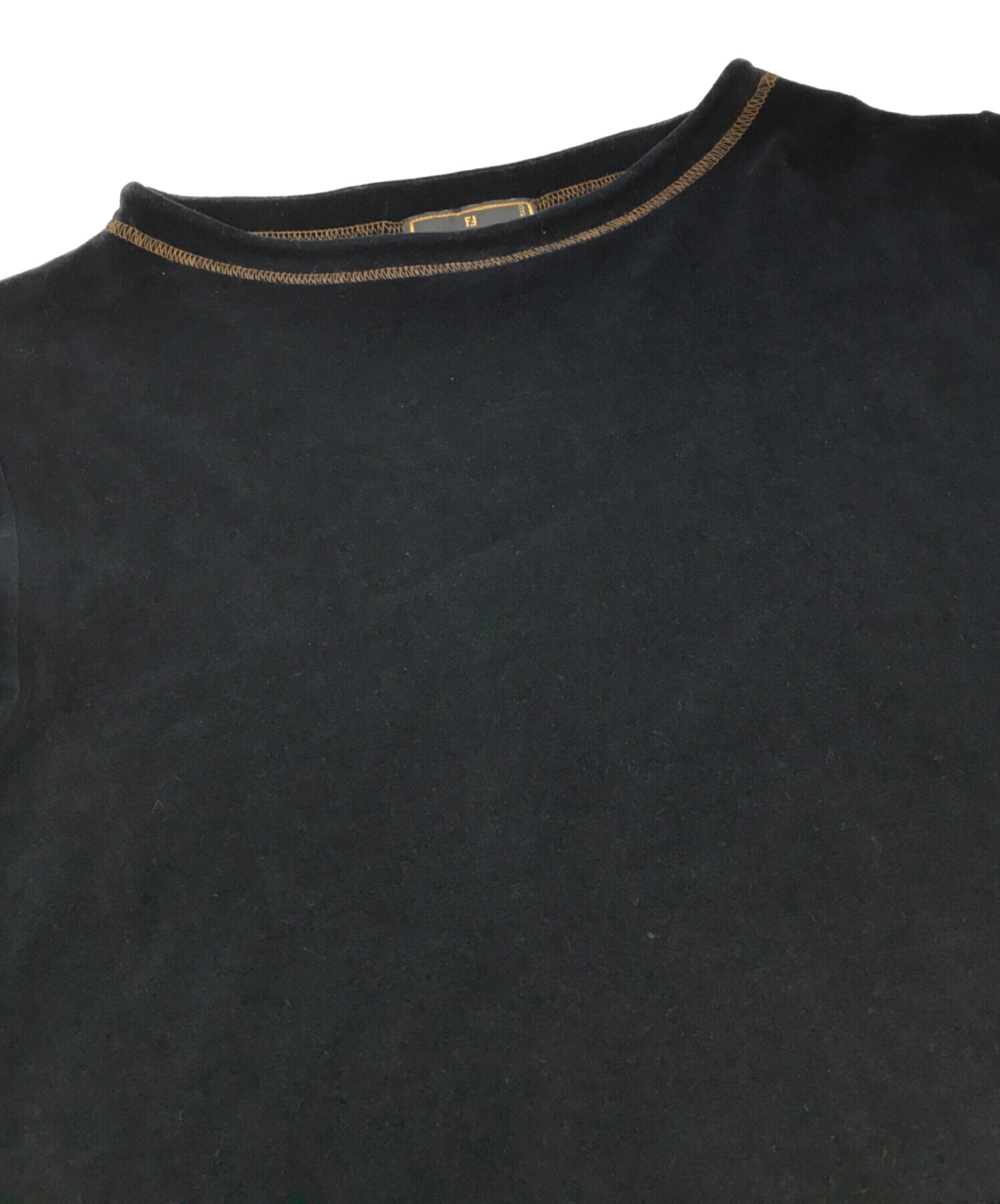 中古・古着通販】FENDI (フェンディ) [OLD]FFロゴベロアカットソー