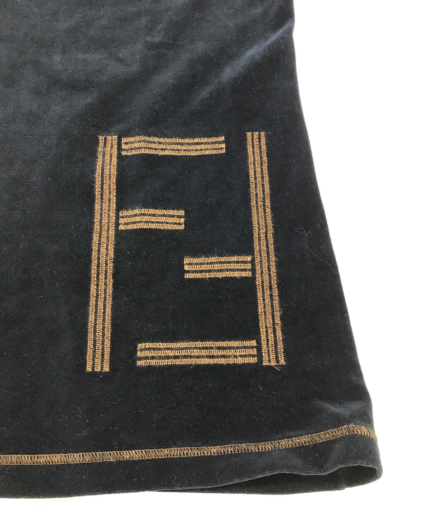 中古・古着通販】FENDI (フェンディ) [OLD]FFロゴベロアカットソー