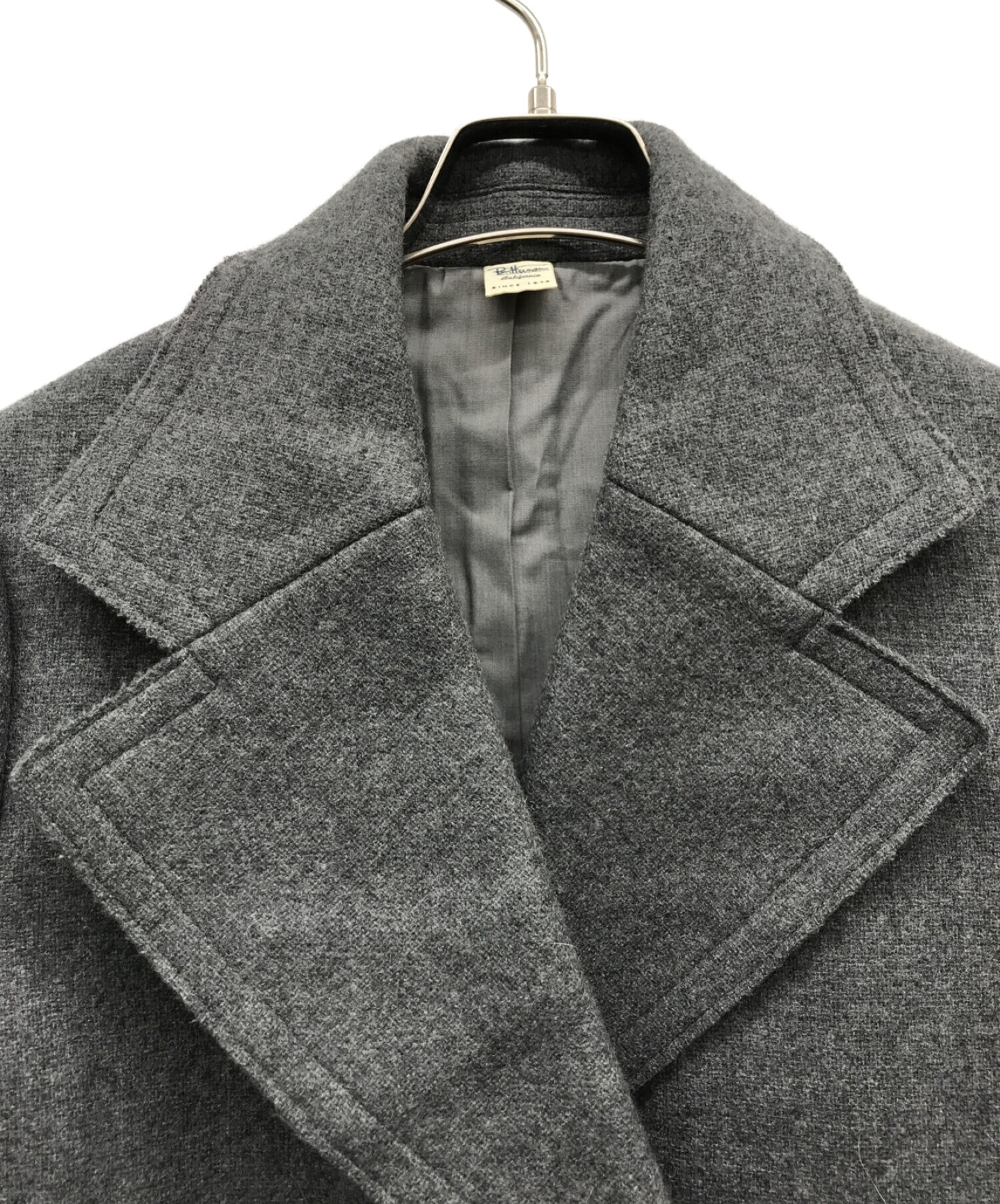 【美品】Ronherman ロンハーマン ウールチェスターコート 中古・古着通販】Ron Herman (ロンハーマン) ダブルチェスターコート