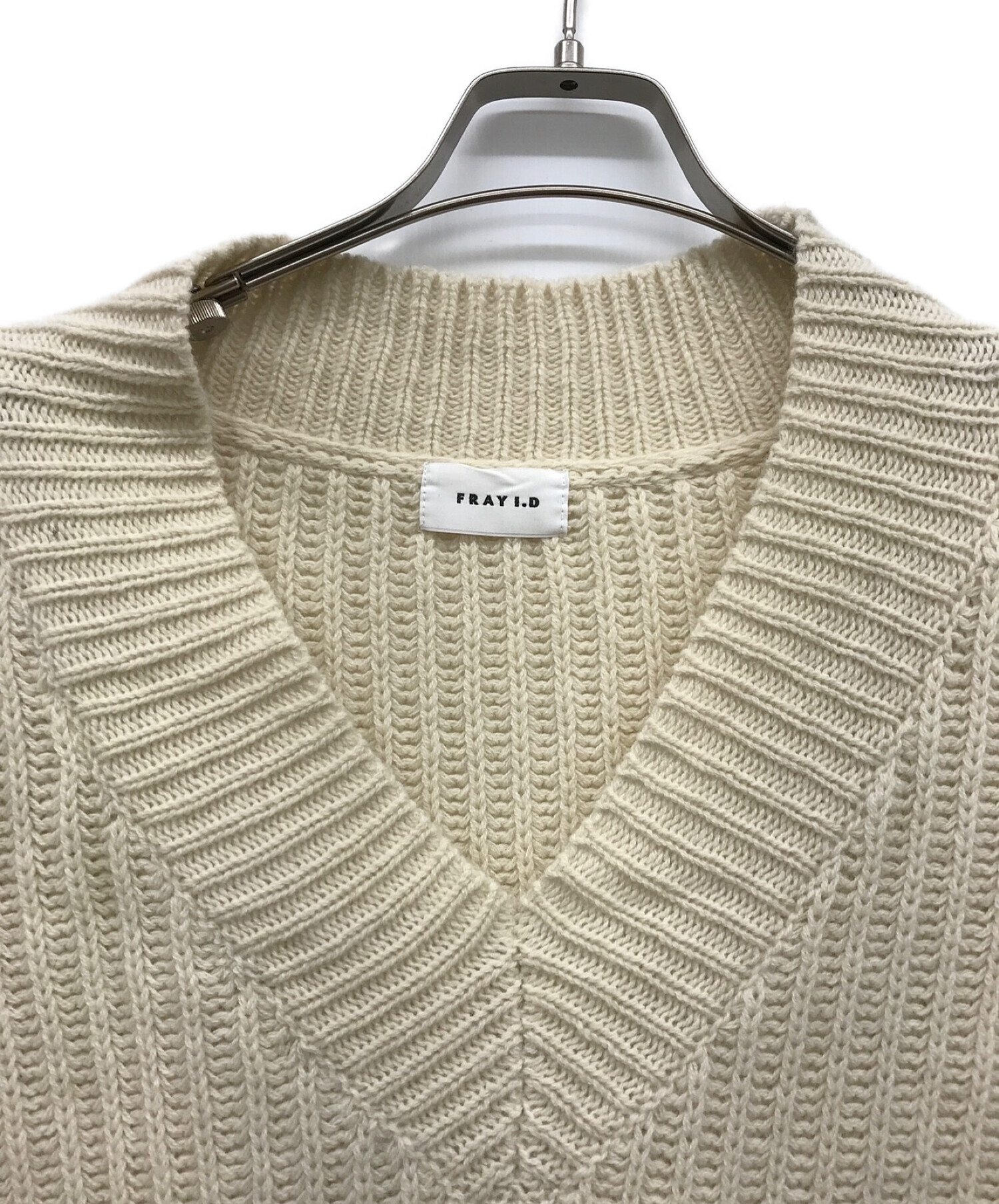 FRAY I.D フレイアイディー ウールバルーンニット 中古・古着通販】FRAY ID (フレイ アイディー) ウールバルーンニット