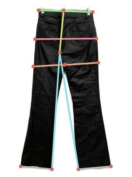 中古・古着通販】METHOD STORE (メソッド ストア) レザーパンツ 