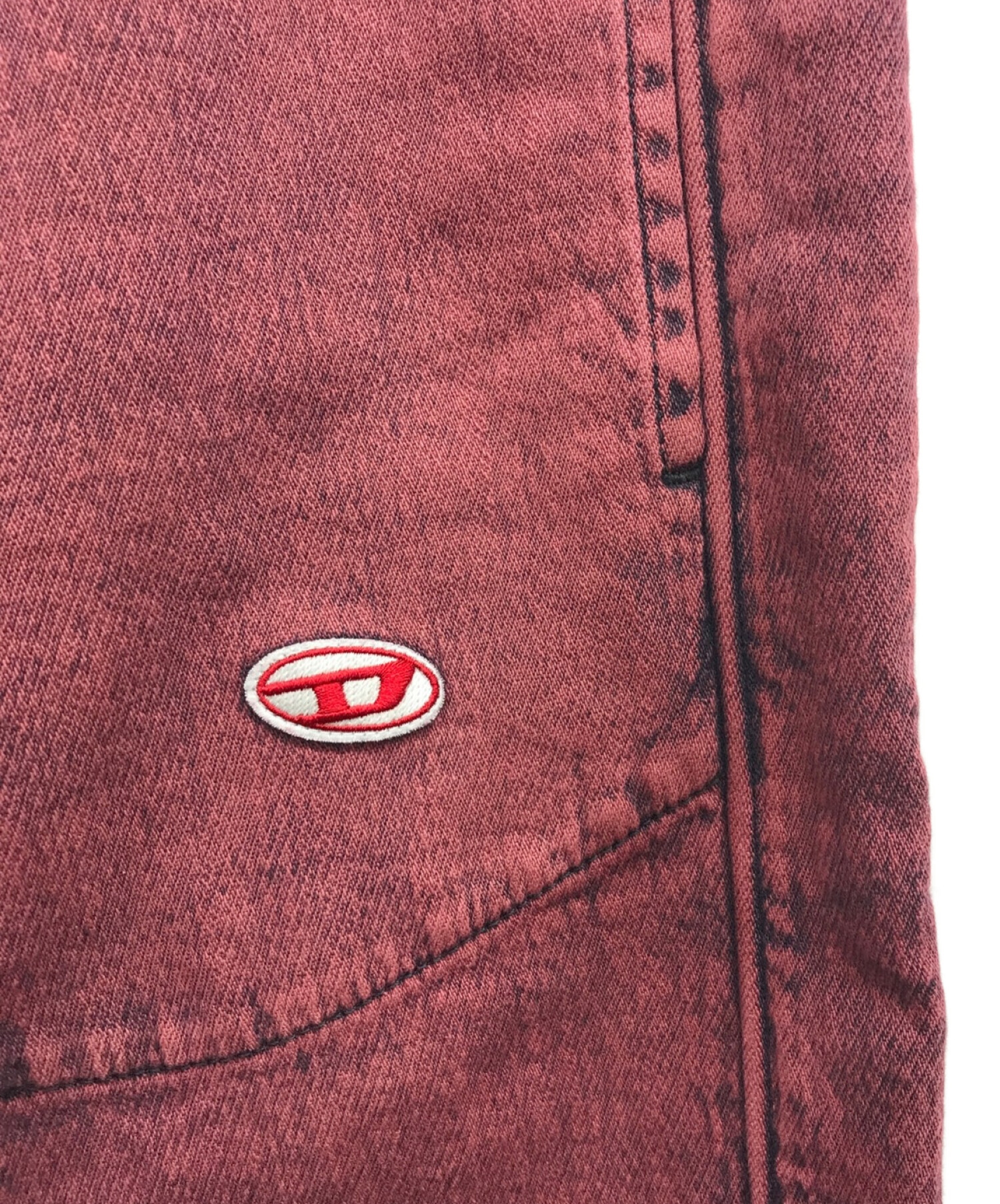 中古・古着通販】DIESEL (ディーゼル) スウェットパンツ レッド サイズ 中古・古着通販】DIESEL (ディーゼル) スウェットパンツ レッド サイズ