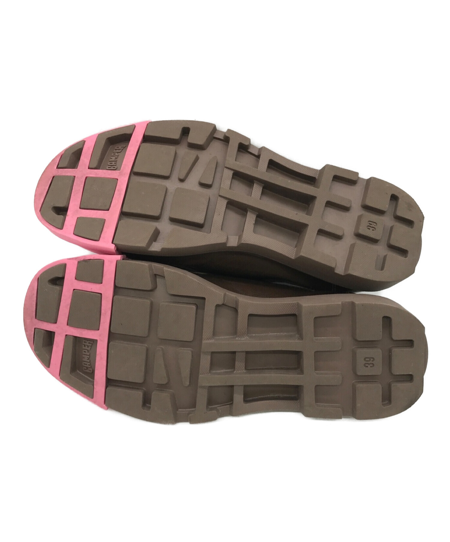 カンペール CAMPER 赤のフラットシューズ　39 (24.5) カンペール CAMPER [カンペール] TWINS / フラットシューズ