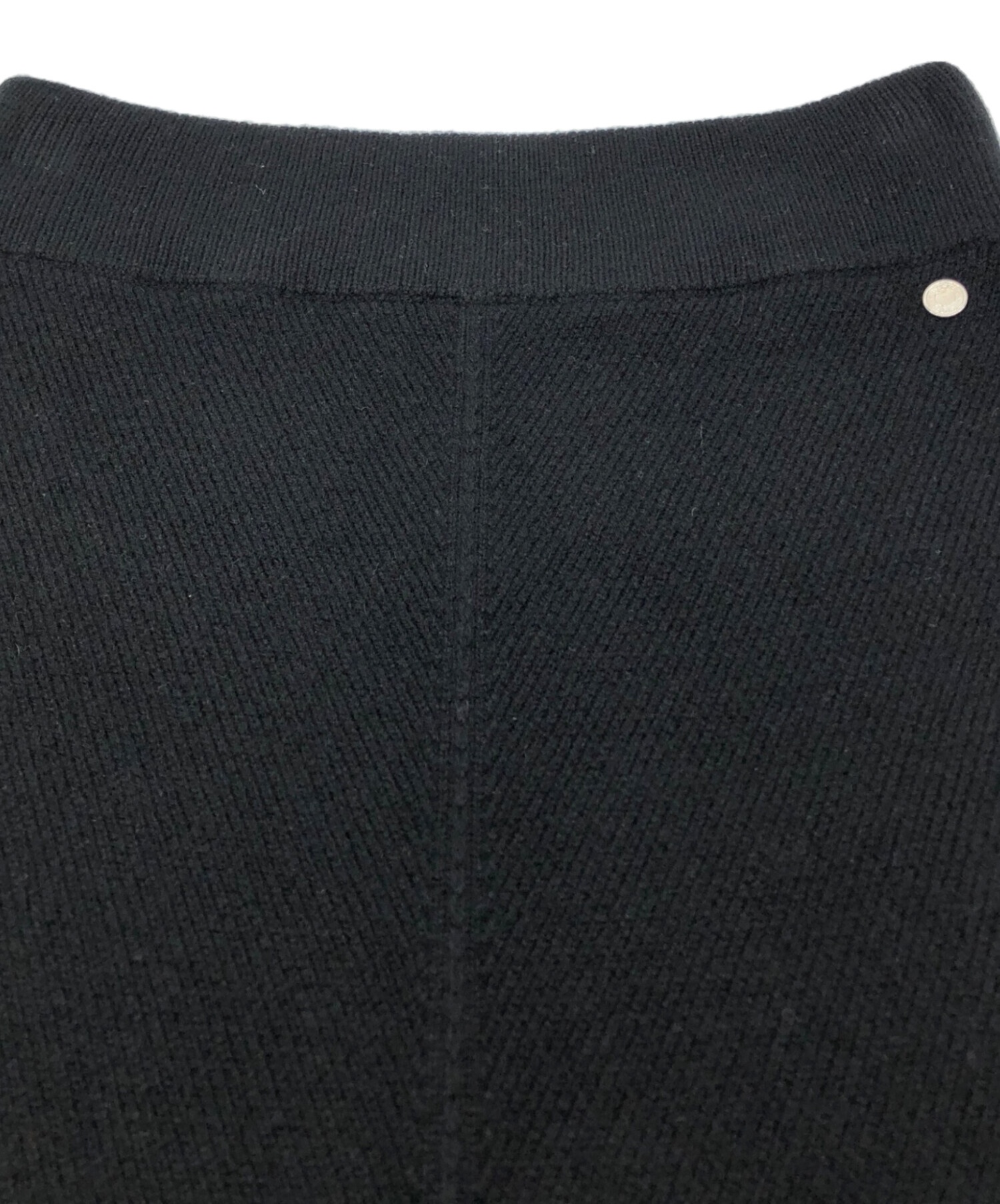 中古・古着通販】HERMES (エルメス) カシミアミニスカート ブラック