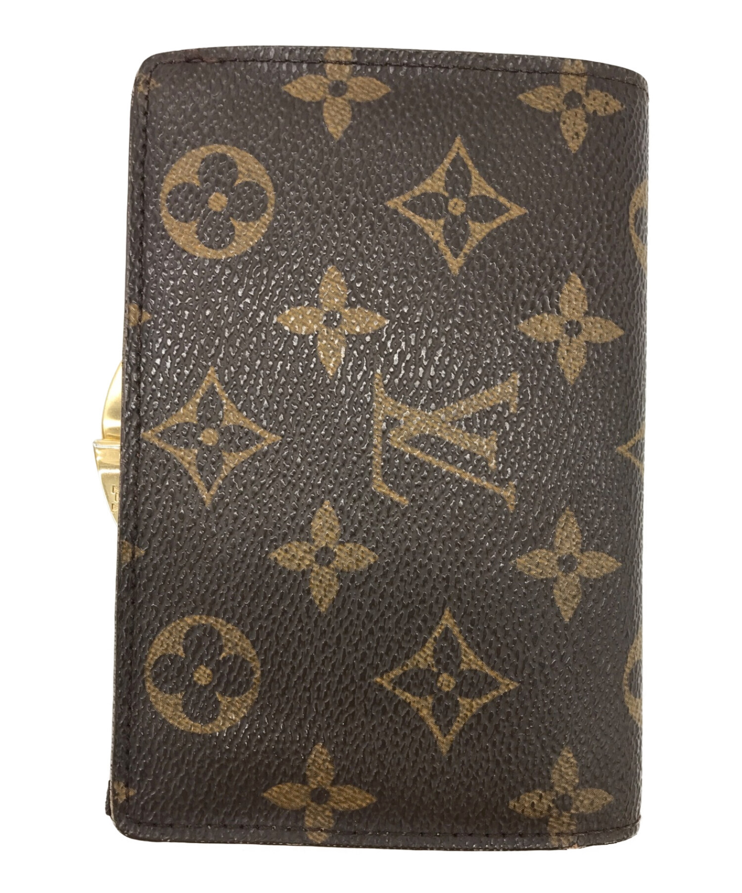 Louis Vuitton がま口ケース ダークブラウン 中古・古着通販】LOUIS VUITTON (ルイ ヴィトン) がま口財布