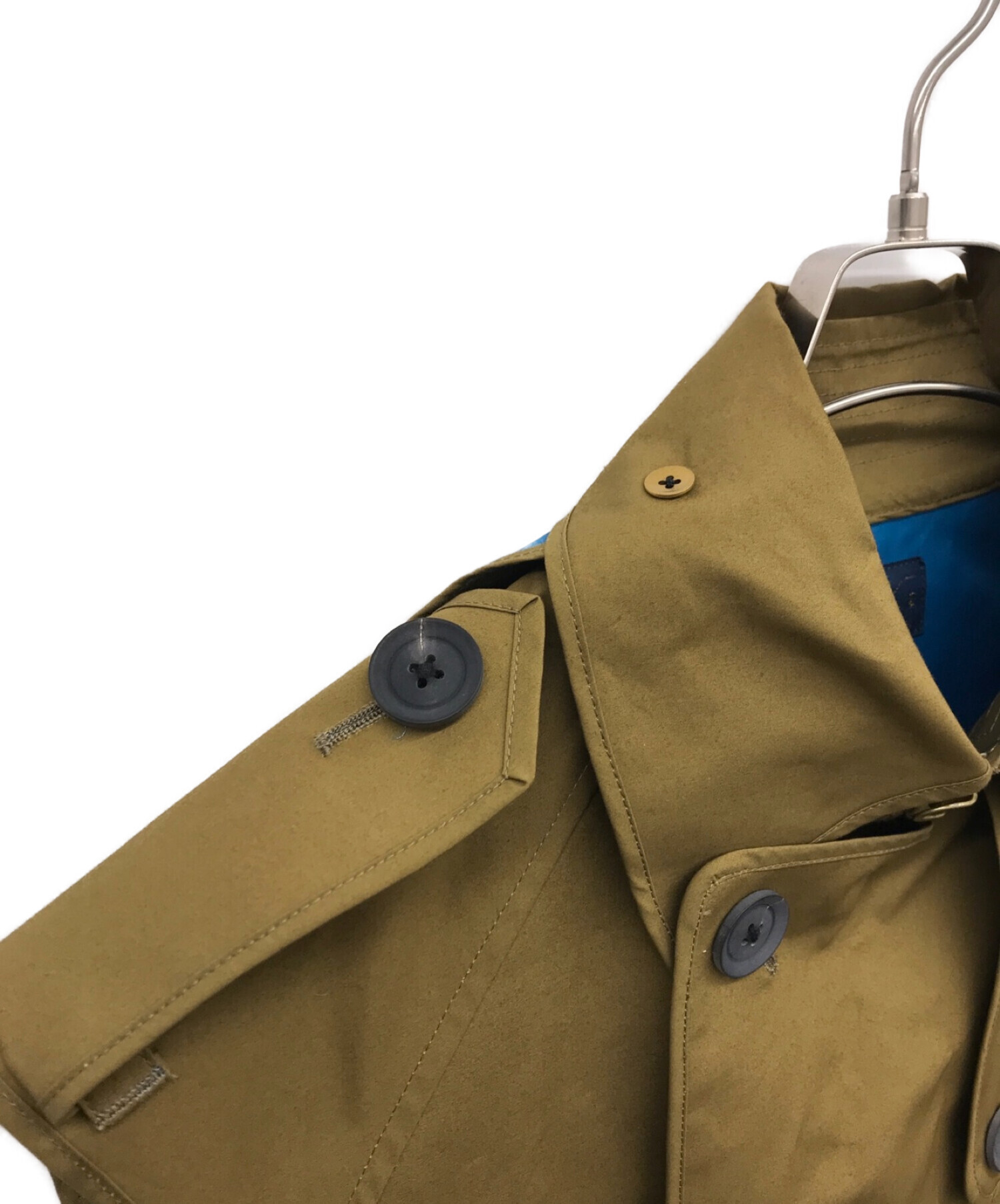 中古・古着通販】KOLOR (カラー) トレンチベスト ブラウン