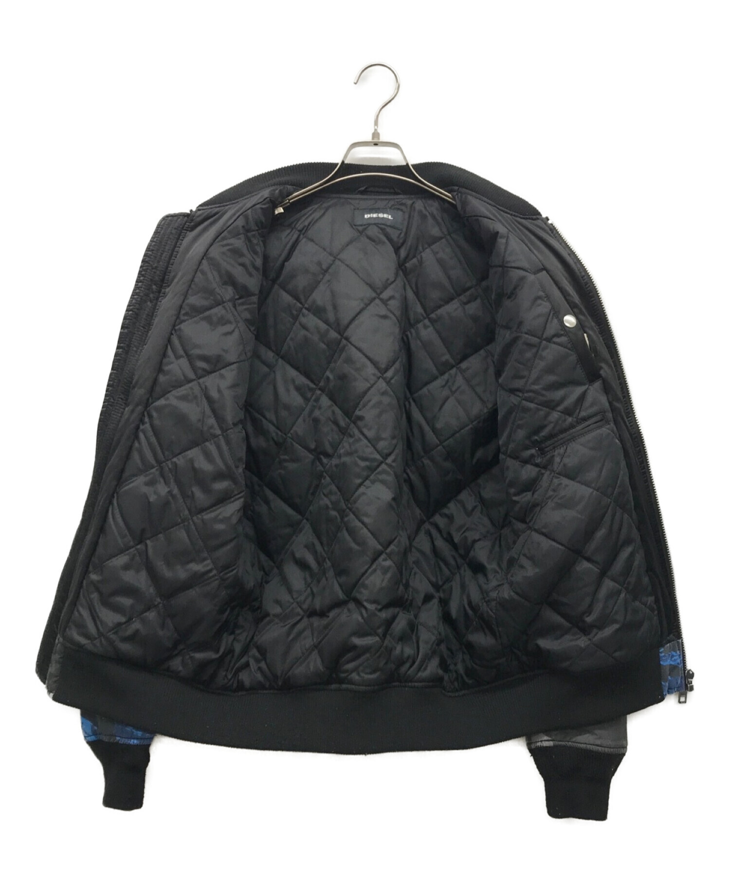 中古・古着通販】DIESEL (ディーゼル) カモ柄スカルボンバージャケット