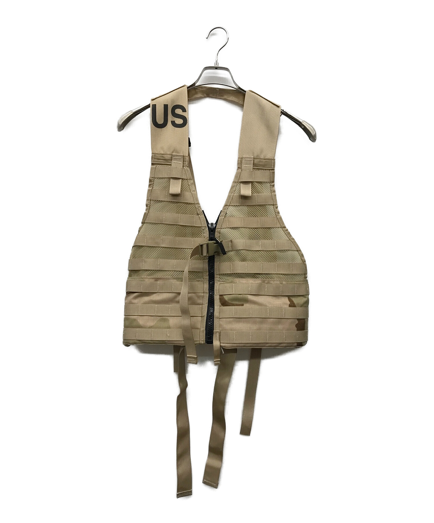 US リメイク ハンティングベスト ミリタリーベスト ファティーグ 古着 US リメイク ハンティングベスト ミリタリーベスト ファティーグ
