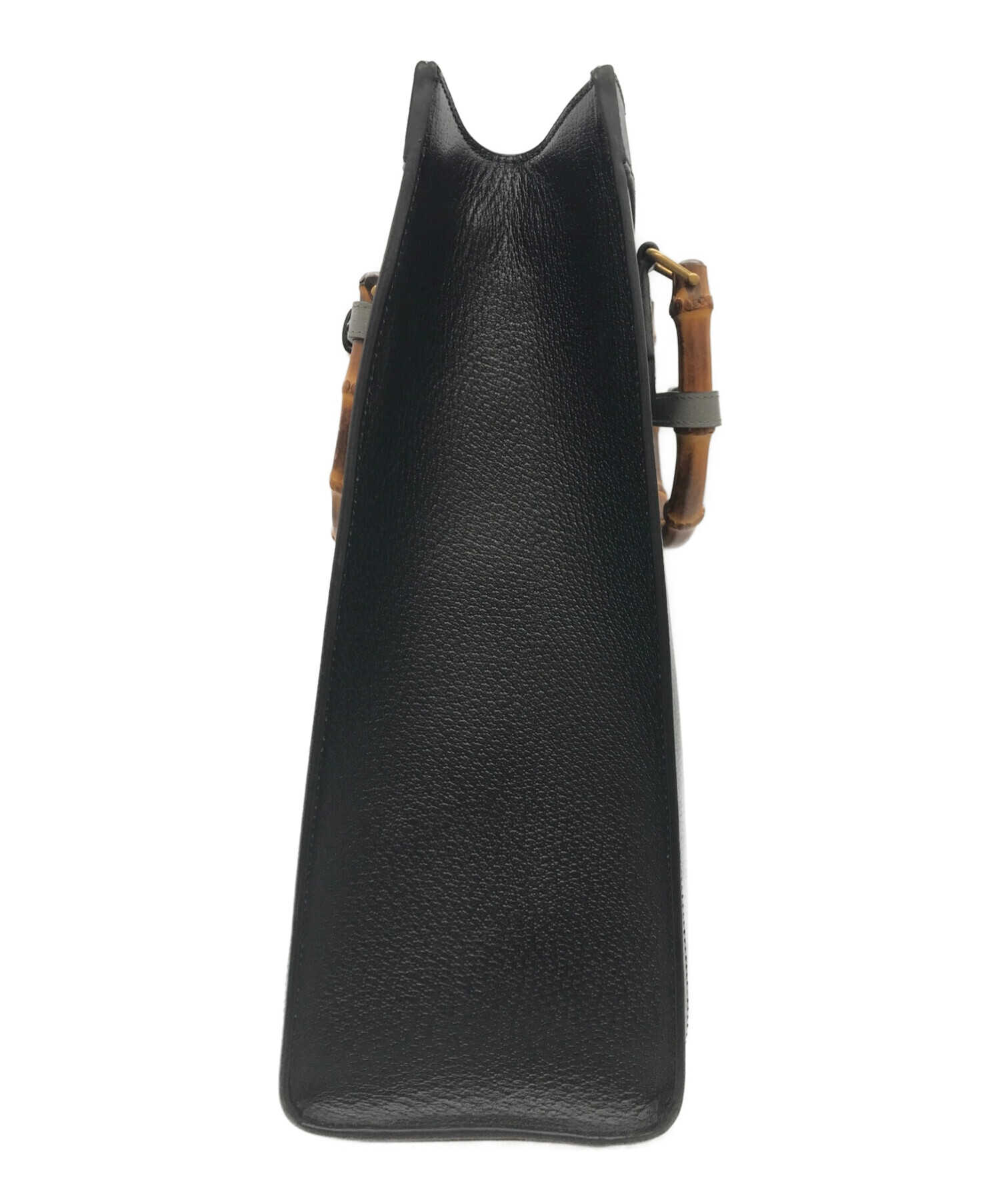 中古・古着通販】GUCCI (グッチ) ダイアナラージトートバッグ ブラック 