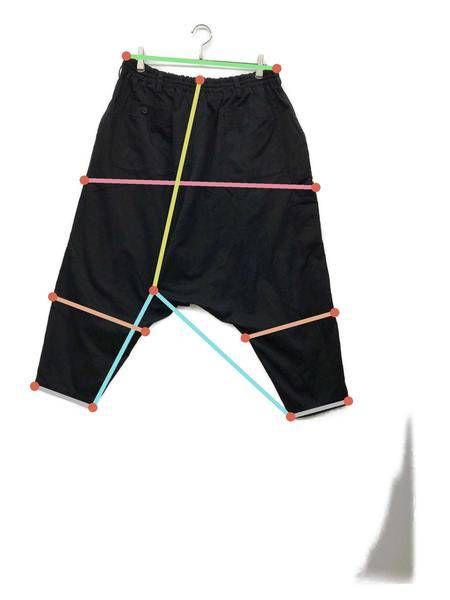 【新品・未使用】S'YTE サルエルパンツ　ユニセックス　¥42,900のお品 中古・古着通販】s'yte (サイト) サルエルパンツ ブラック サイズ:3