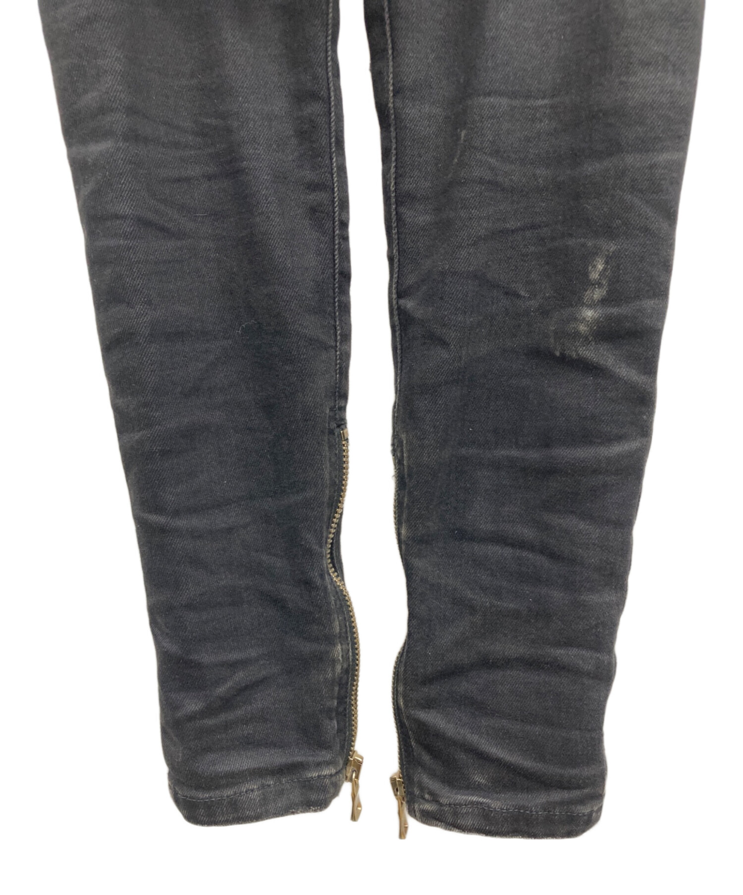 定価27.3万円 バルマンオム 最高傑作 デストロイリペアバイカーデニムパンツ 定価27.3万円 バルマンオム 最高傑作 デストロイリペアバイカー