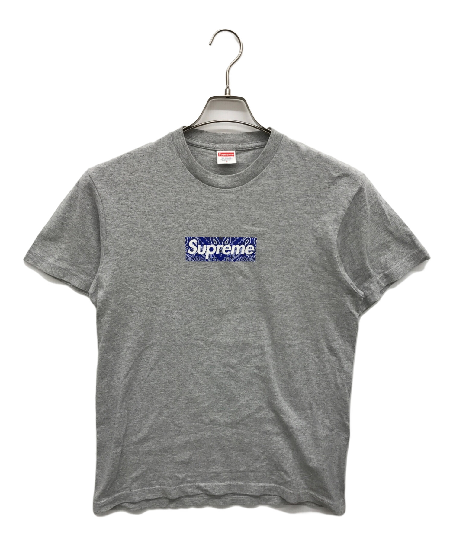 中古・古着通販】SUPREME (シュプリーム) Bandana Box Logo Tee グレー 