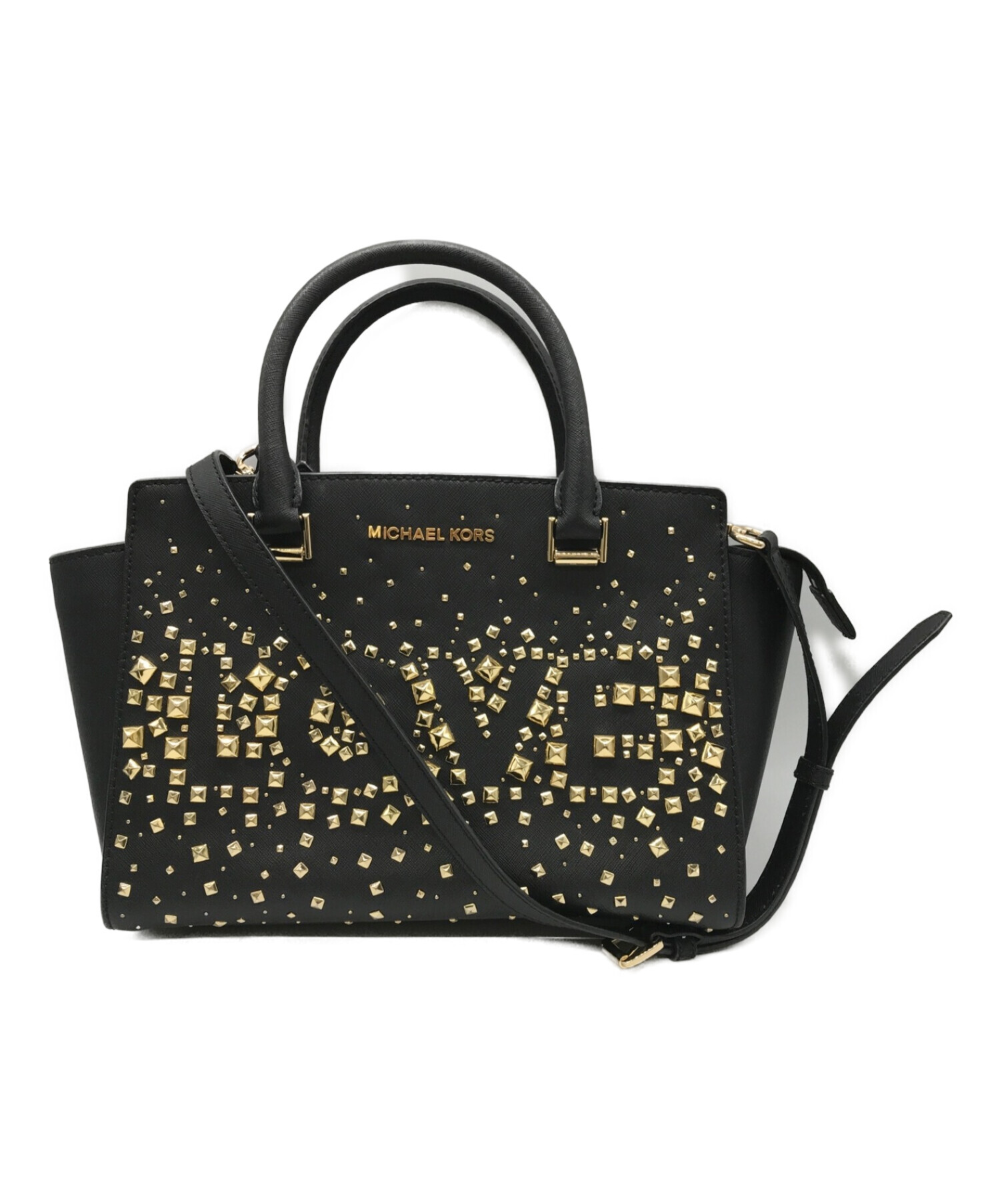 中古・古着通販】MICHAEL KORS (マイケルコース) スタッズ2way 中古・古着通販】MICHAEL KORS (マイケルコース) スタッズ2way