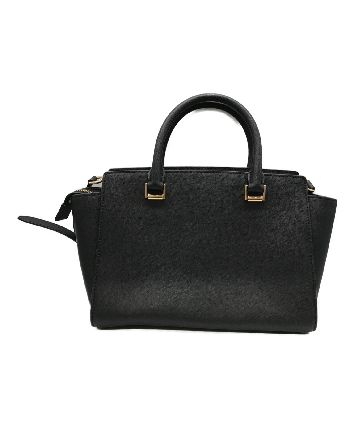 MICHAEL KORS スタッズ付きブラックハンドバッグ ショルダーバッグ