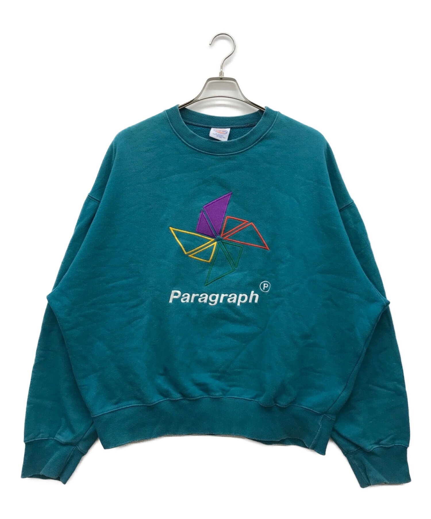 中古・古着通販】paragraph (パラグラフ) スウェット ブルー サイズ 
