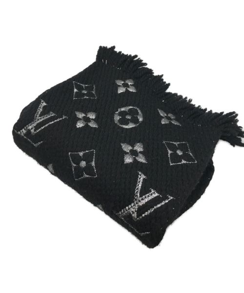 【正規品】　Louis Vuitton ブラック マフラー 中古・古着通販】LOUIS VUITTON (ルイ ヴィトン) マフラー ブラック