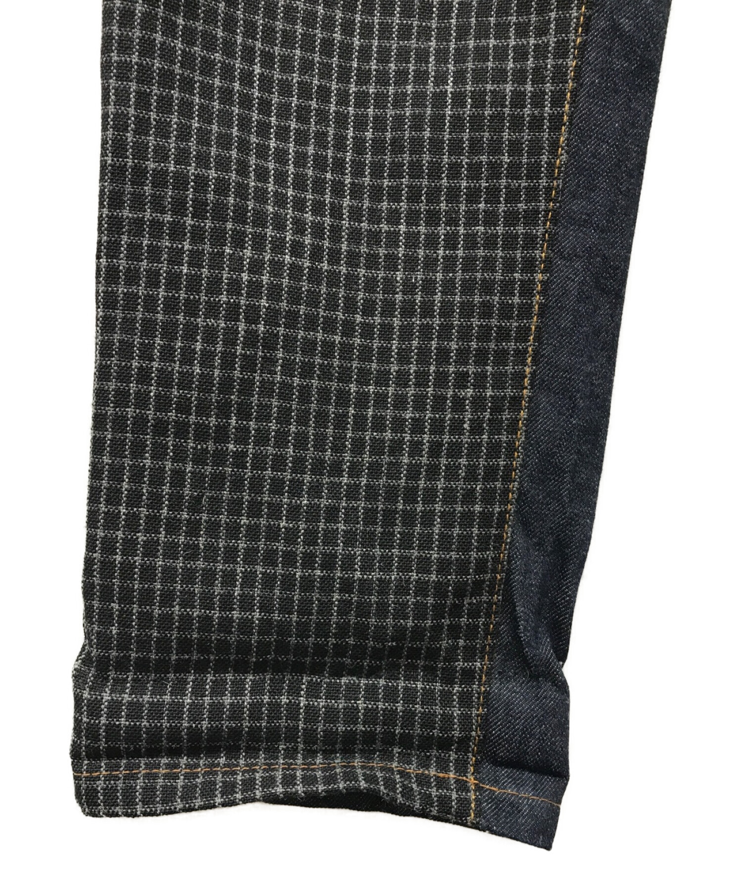 中古・古着通販】MARNI (マルニ) 切替デニムパンツ インディゴ サイズ