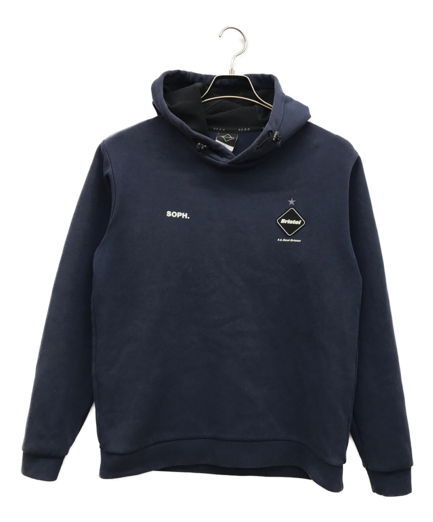 中古・古着通販】F.C.R.B. (エフシーアールビー) パーカー ネイビー 
