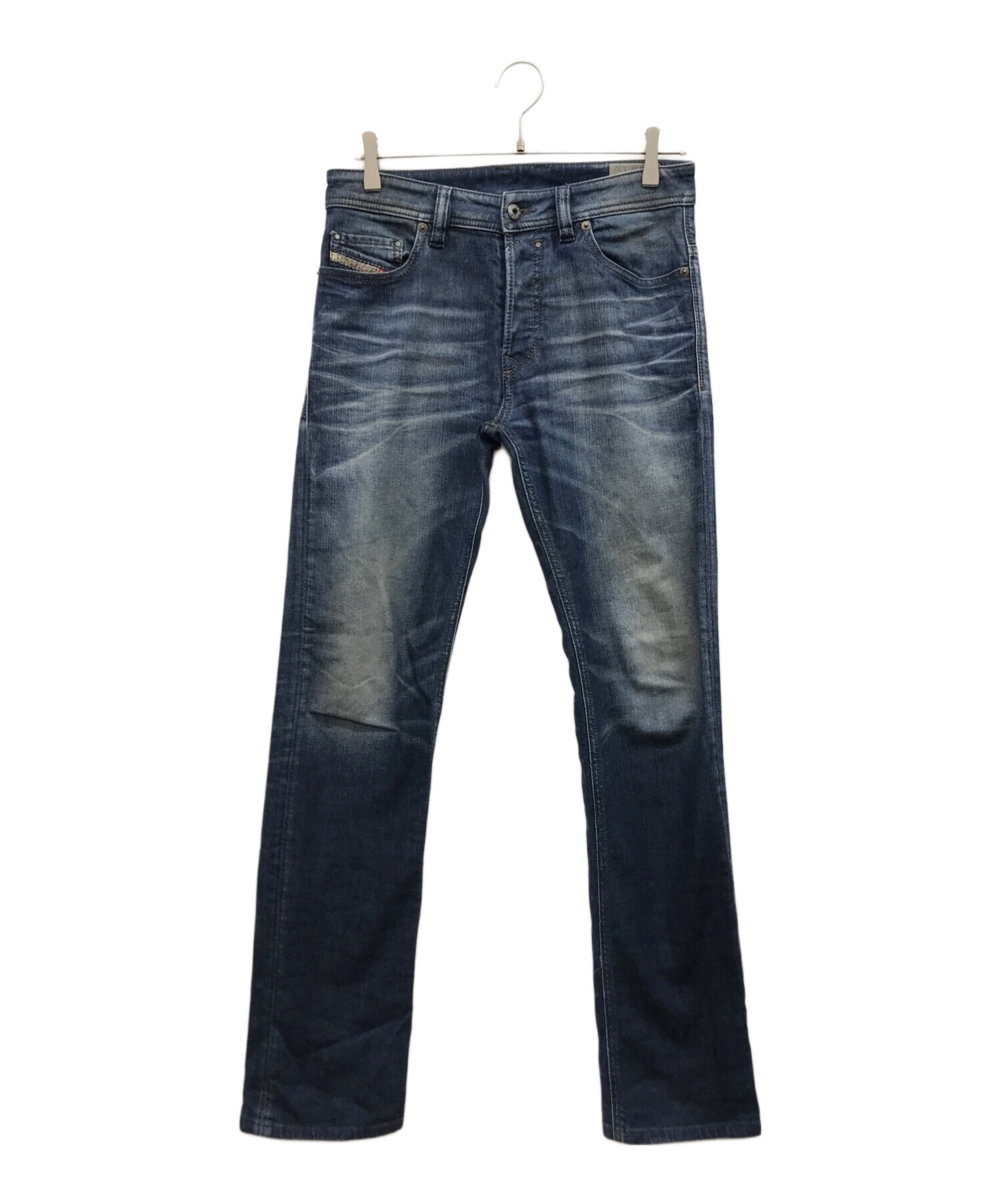 中古・古着通販】DIESEL (ディーゼル) ダメージデニムパンツ