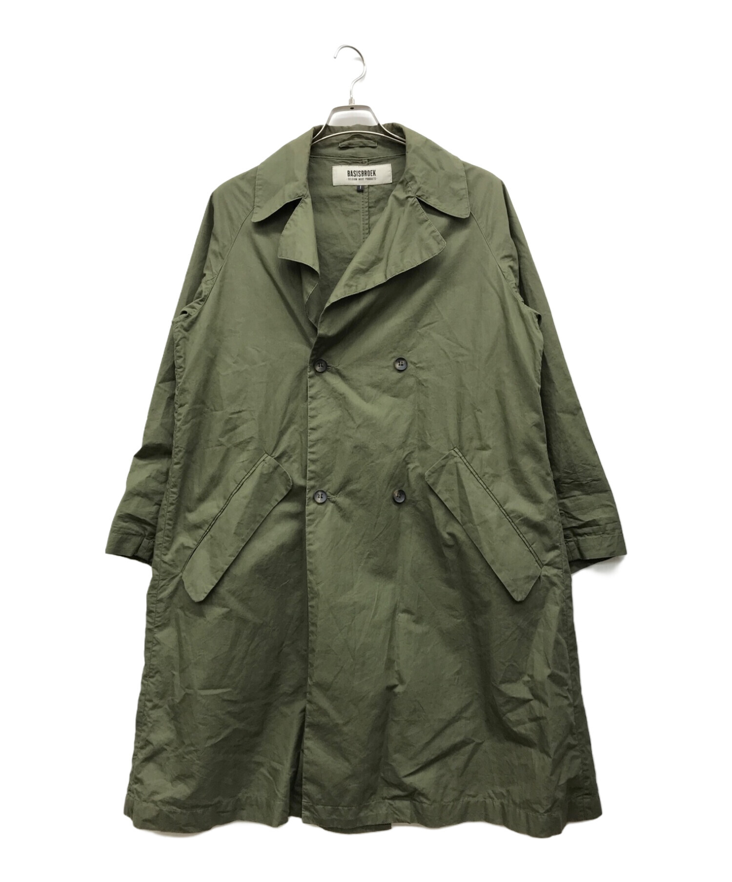 中古・古着通販】BASISBROEK (バージスブルック) コート カーキ