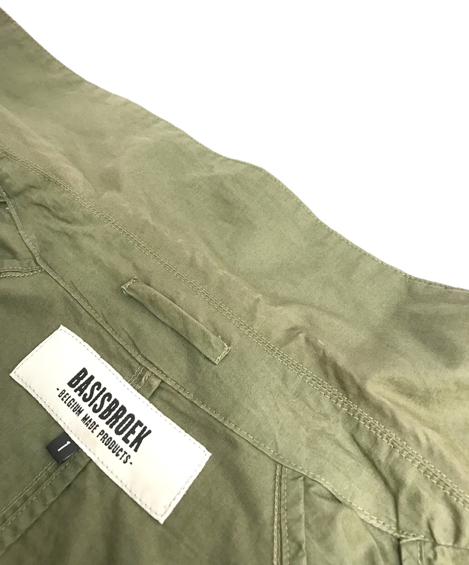 中古・古着通販】BASISBROEK (バージスブルック) コート カーキ サイズ