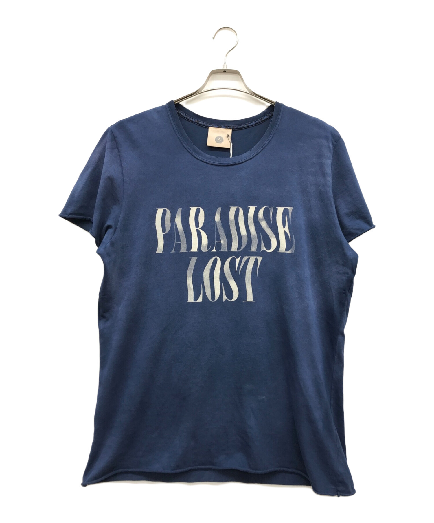 中古・古着通販】ALCHEMIST (アルケミスト) プリントTシャツ ネイビー 