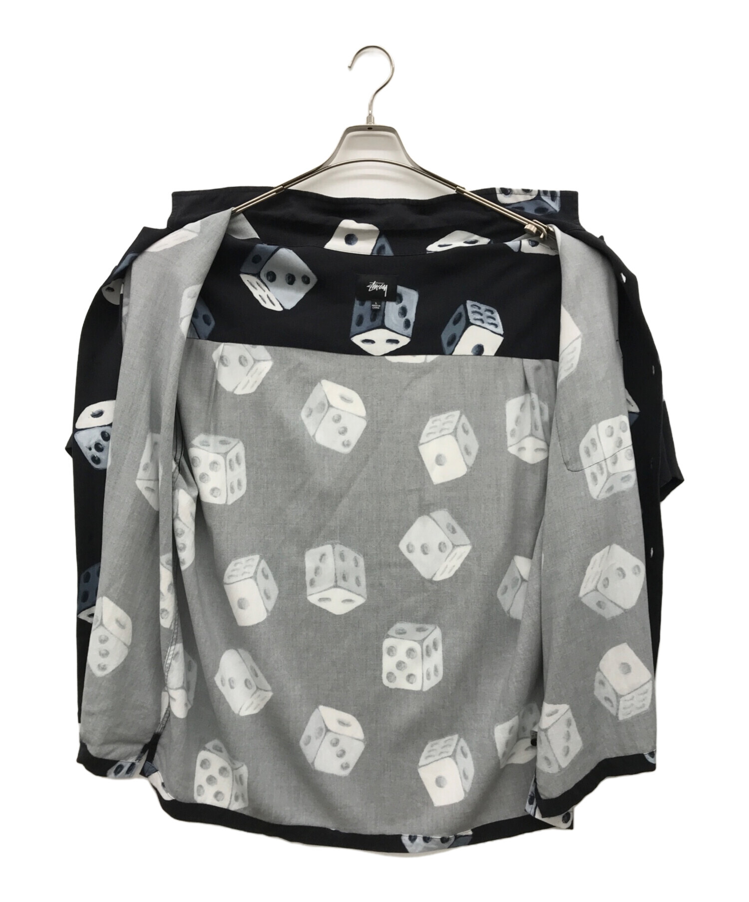 ステューシー★美品★オープンカラーシャツ★人気即完売モデル★和柄プリント STUSSY シャツ STUSSY/ステューシー PAISLEY TEARS SHIRT 開襟