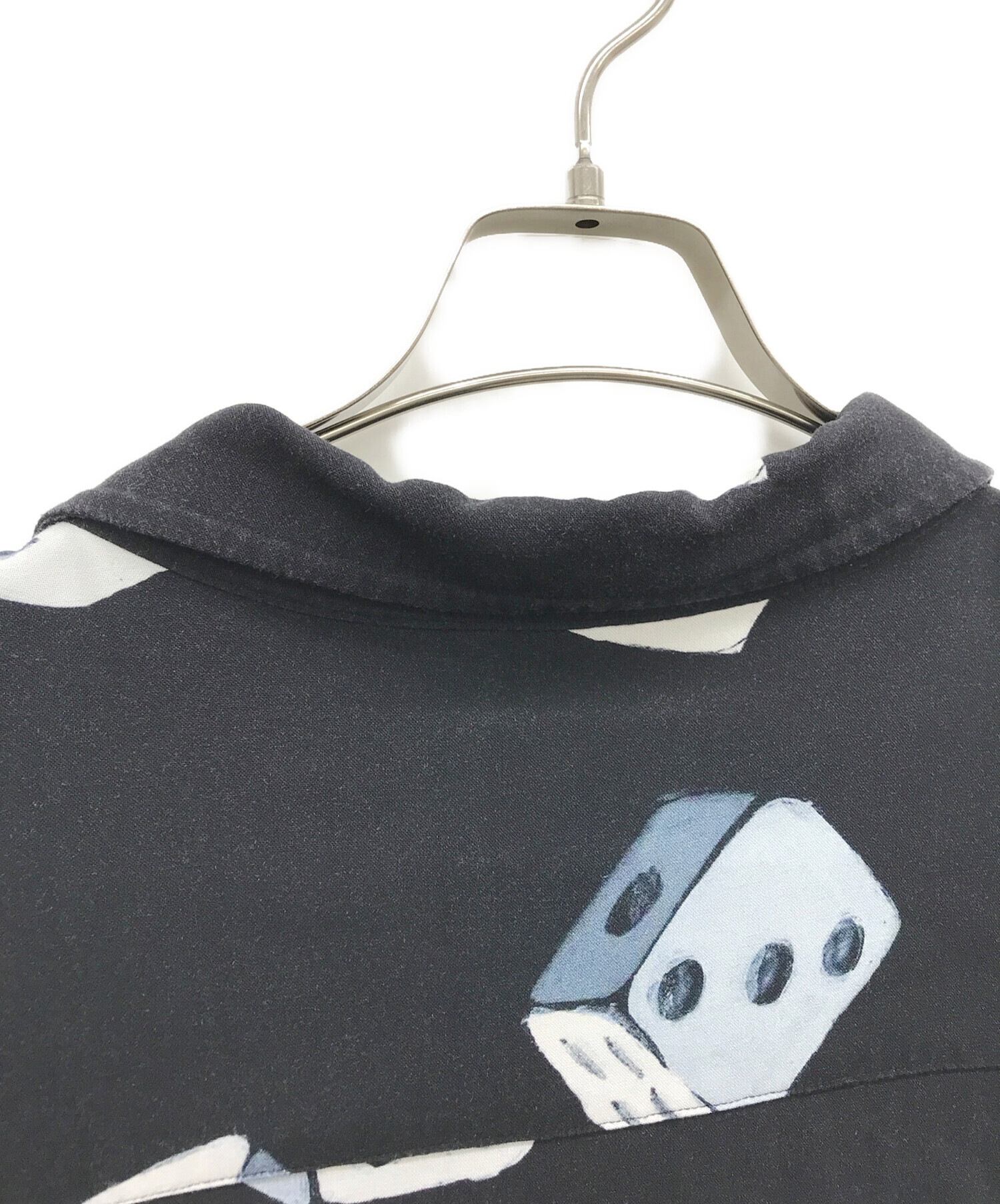 中古・古着通販】stussy (ステューシー) ダイス柄オープンカラーシャツ