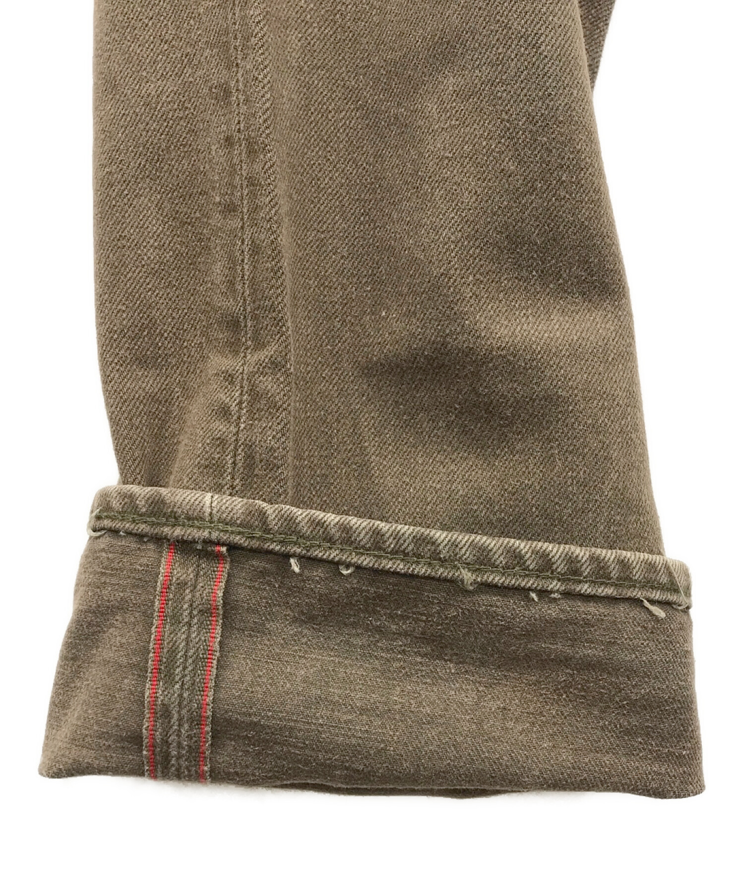 中古・古着通販】EVISU (エビス) 2005デニムパンツ ブラウン サイズ:31 