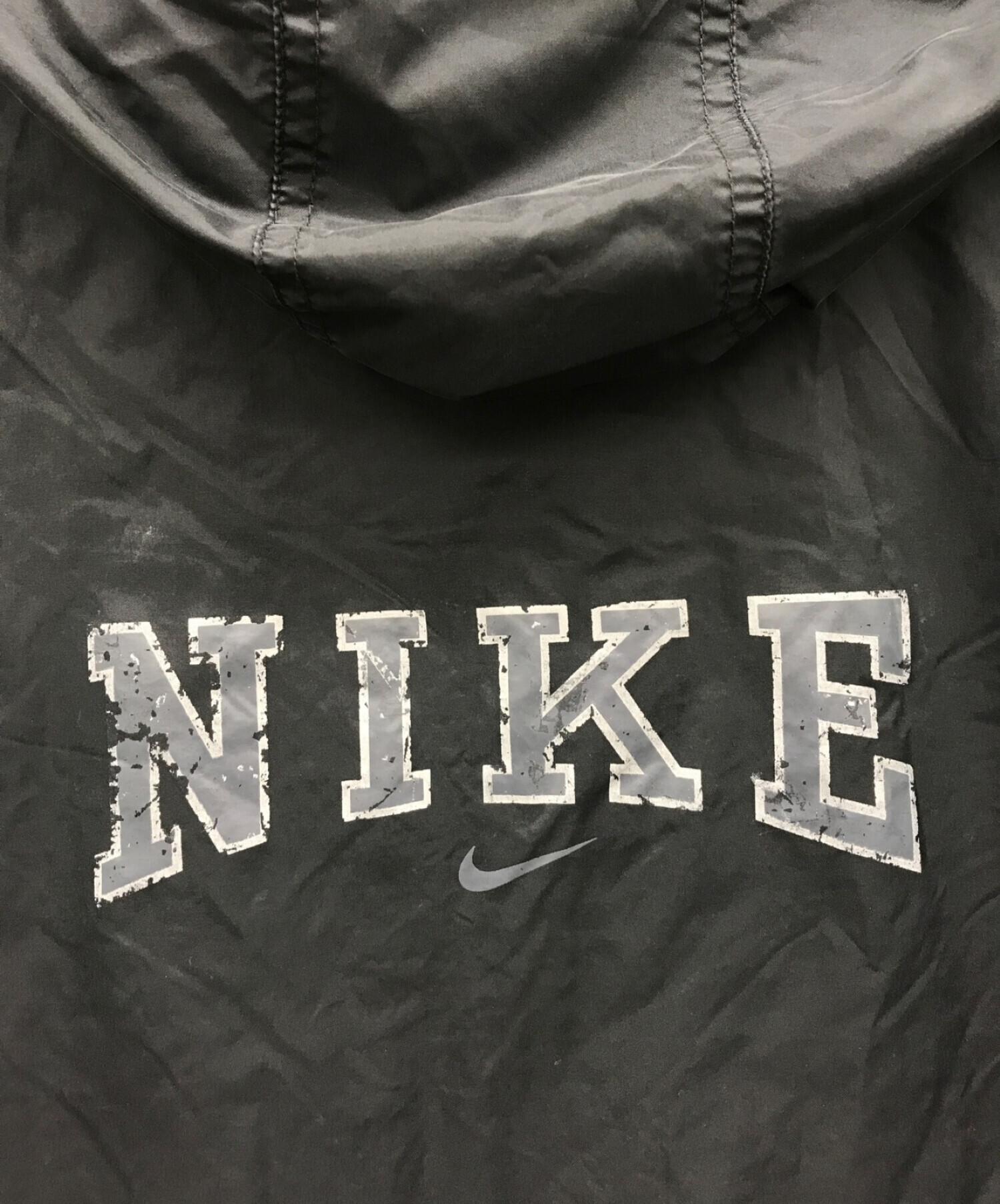 中古・古着通販】NIKE (ナイキ) ナイロンパーカー ブラック サイズ:XL