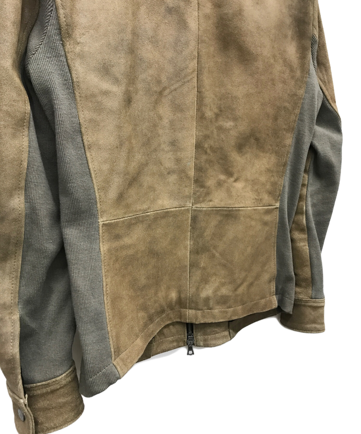 中古・古着通販】NO ID. (ノーアイディー) スウェードライダース