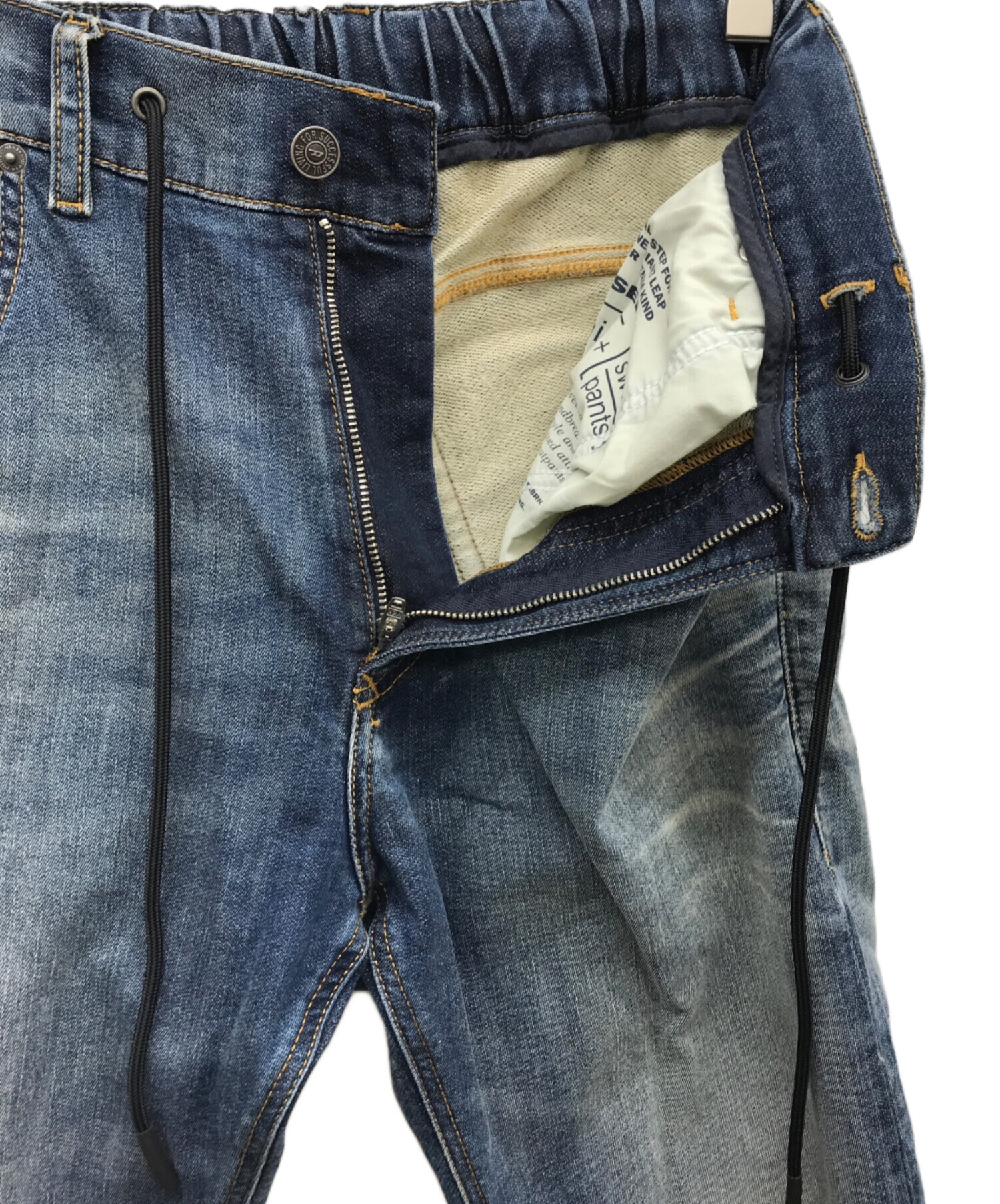 中古・古着通販】DIESEL (ディーゼル) ジョグジーンズ インディゴ