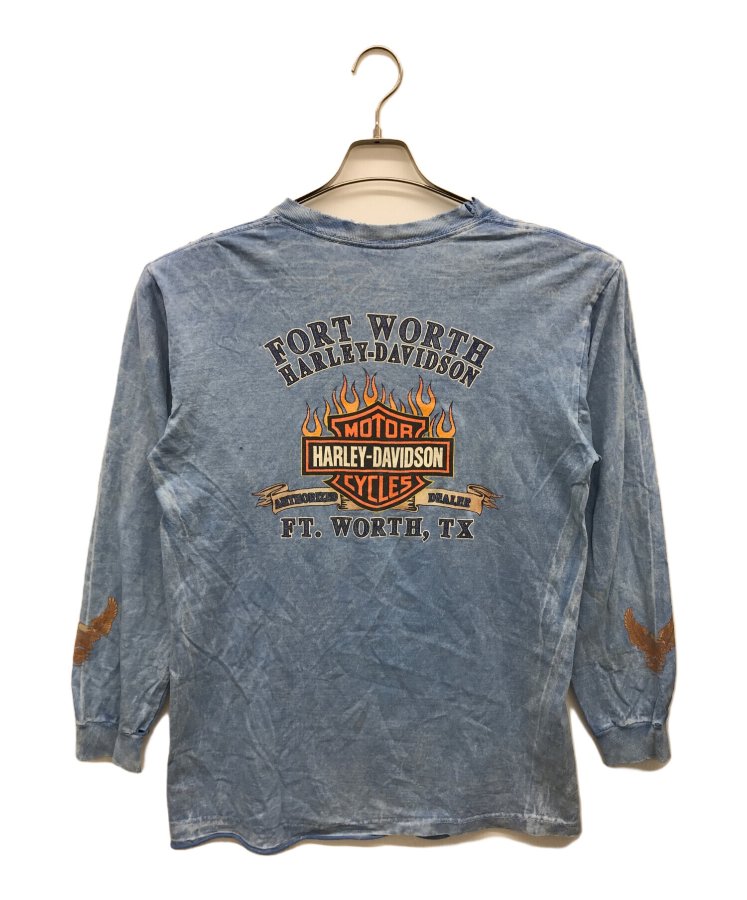 ビンテージ ハーレー ハーレーダビッドソン tシャツ 3xl ロンt 長袖 XL】Harley-Davidson ハーレーダビッドソン プリント ロンT 長袖T