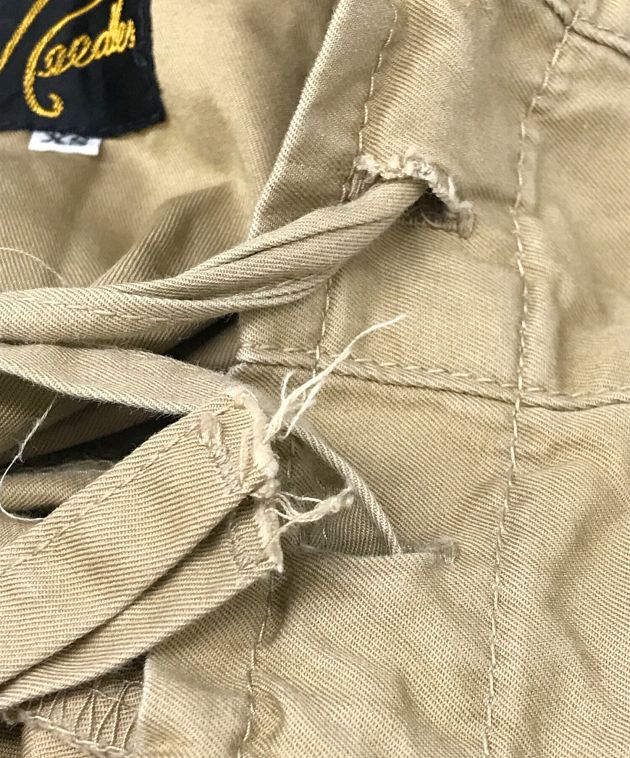 中古・古着通販】Needles (ニードルズ) ヒザデルパンツ ベージュ