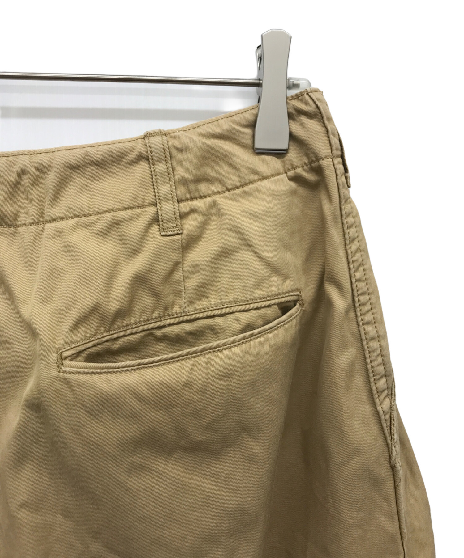 Needles ニードルズ ヒザデルパンツ ベージュ Veritecoeur 中古・古着通販】Needles (ニードルズ) ヒザデルパンツ ベージュ