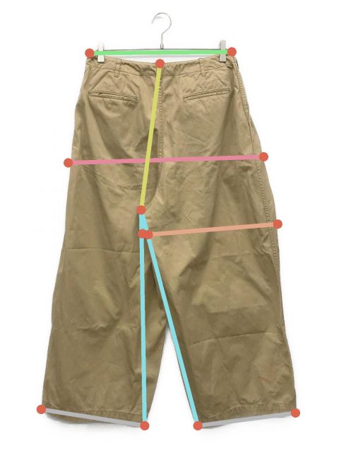 中古・古着通販】Needles (ニードルズ) ヒザデルパンツ ベージュ