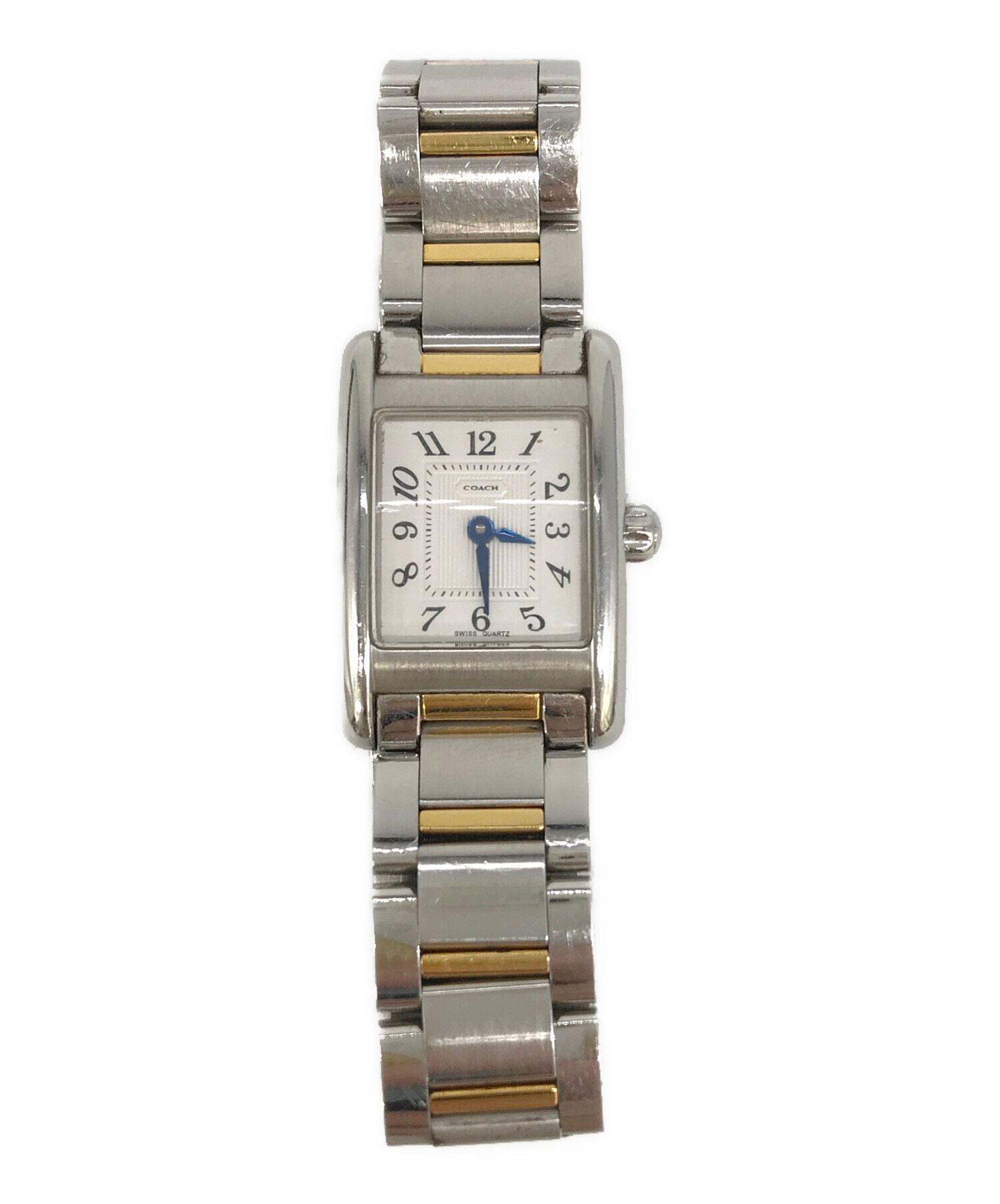 中古・古着通販】COACH (コーチ) 腕時計 シルバー｜ブランド・古着通販