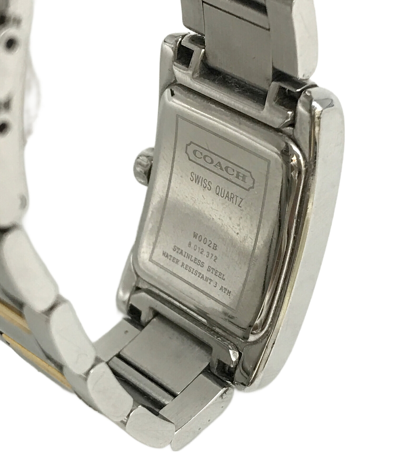 k*g様 22,000円相当‼️【新品未使用タグ付き】COACH シルバー 腕時 中古・古着通販】COACH (コーチ) 腕時計 シルバー｜ブランド・古着通販