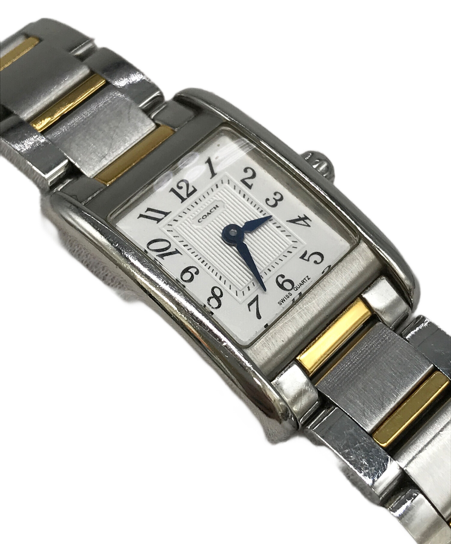 中古・古着通販】COACH (コーチ) 腕時計 シルバー｜ブランド・古着通販