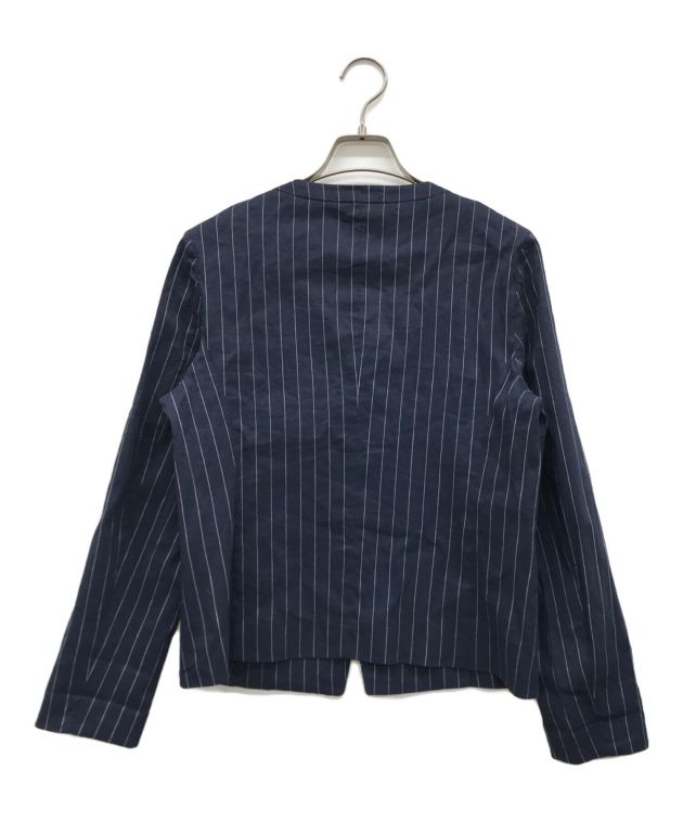 中古・古着通販】UNTITLED (アンタイトル) リネン混ノーカラー 