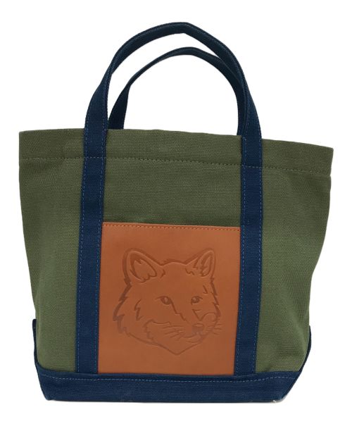 中古・古着通販】MAISON KITSUNE (メゾンキツネ) キャンバスミニトート