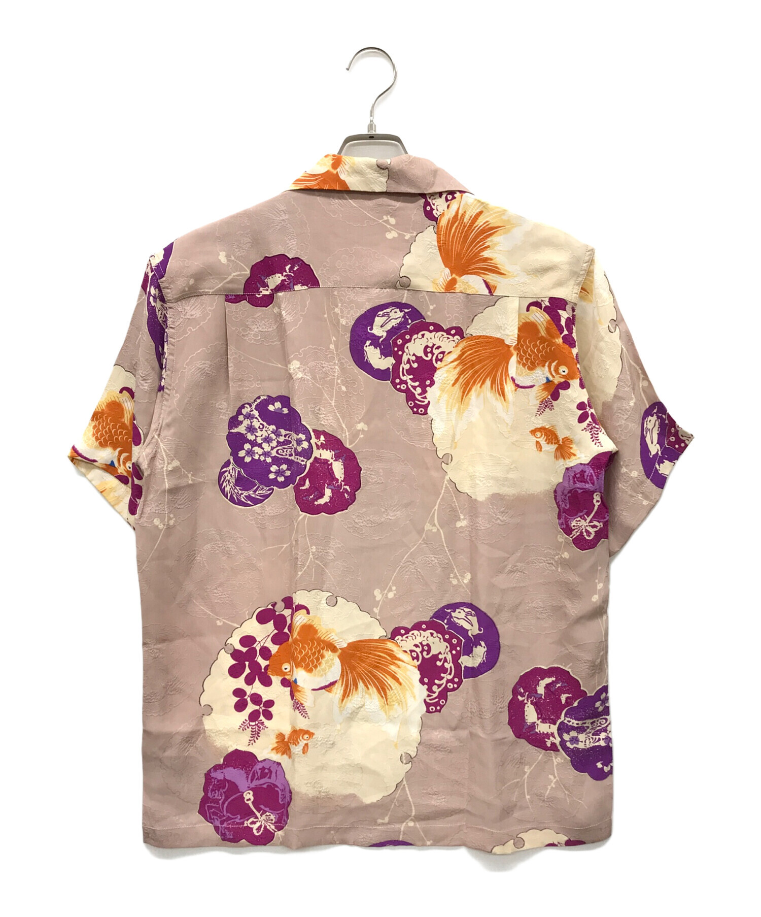 LEI アロハシャツ MAKANA マカナレイ | 和柄 シルク (マカナレイ) 半袖