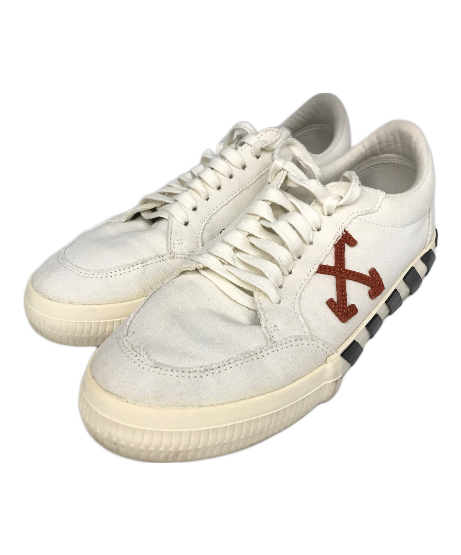 real出品 中古・古着通販】OFFWHITE (オフホワイト) ローカットスニーカー