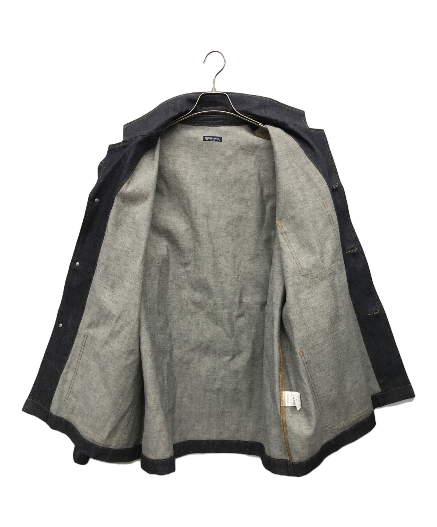 中古・古着通販】ORCIVAL (オーシバル) デニムカバーオール インディゴ
