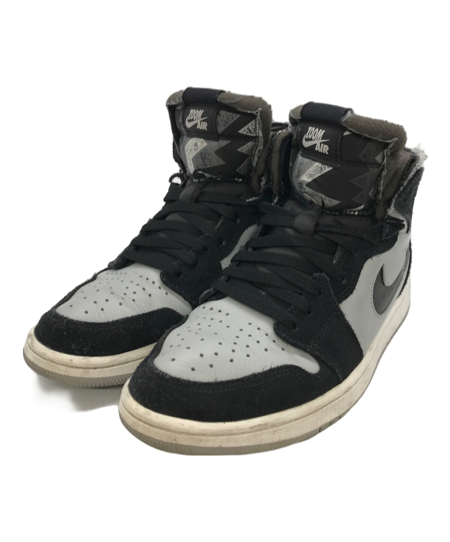 中古・古着通販】NIKE (ナイキ) ハイカットスニーカー ブラック サイズ