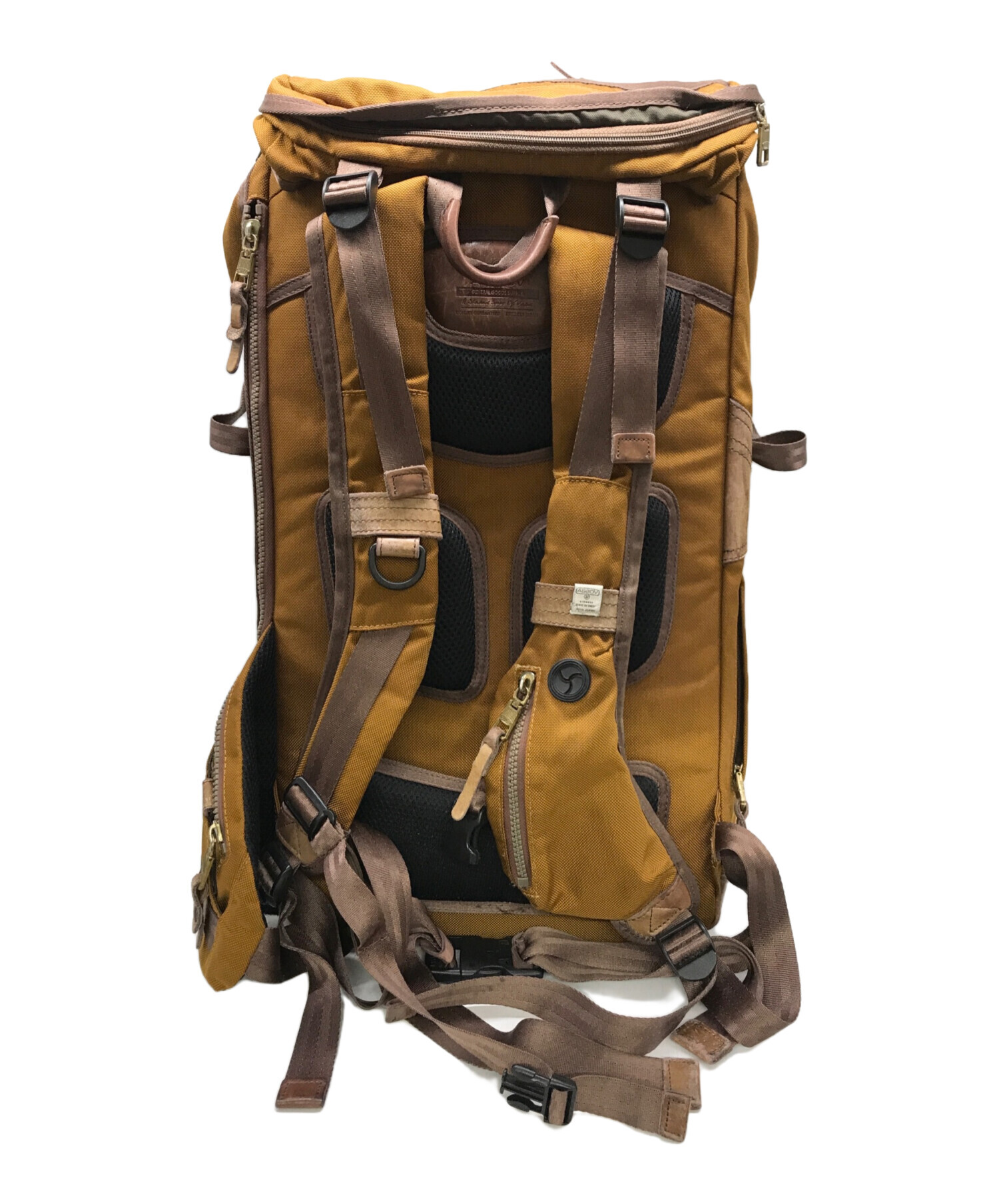 【中古】リュック（AS2OV・アッソブ） 中古・古着通販】AS2OV (アッソブ) リュック ブラウン｜ブランド・古着