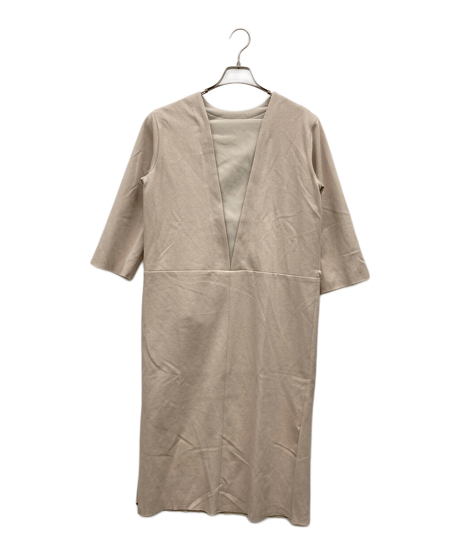 中古・古着通販】Jens (イェンス) ワンピース ベージュ サイズ:1