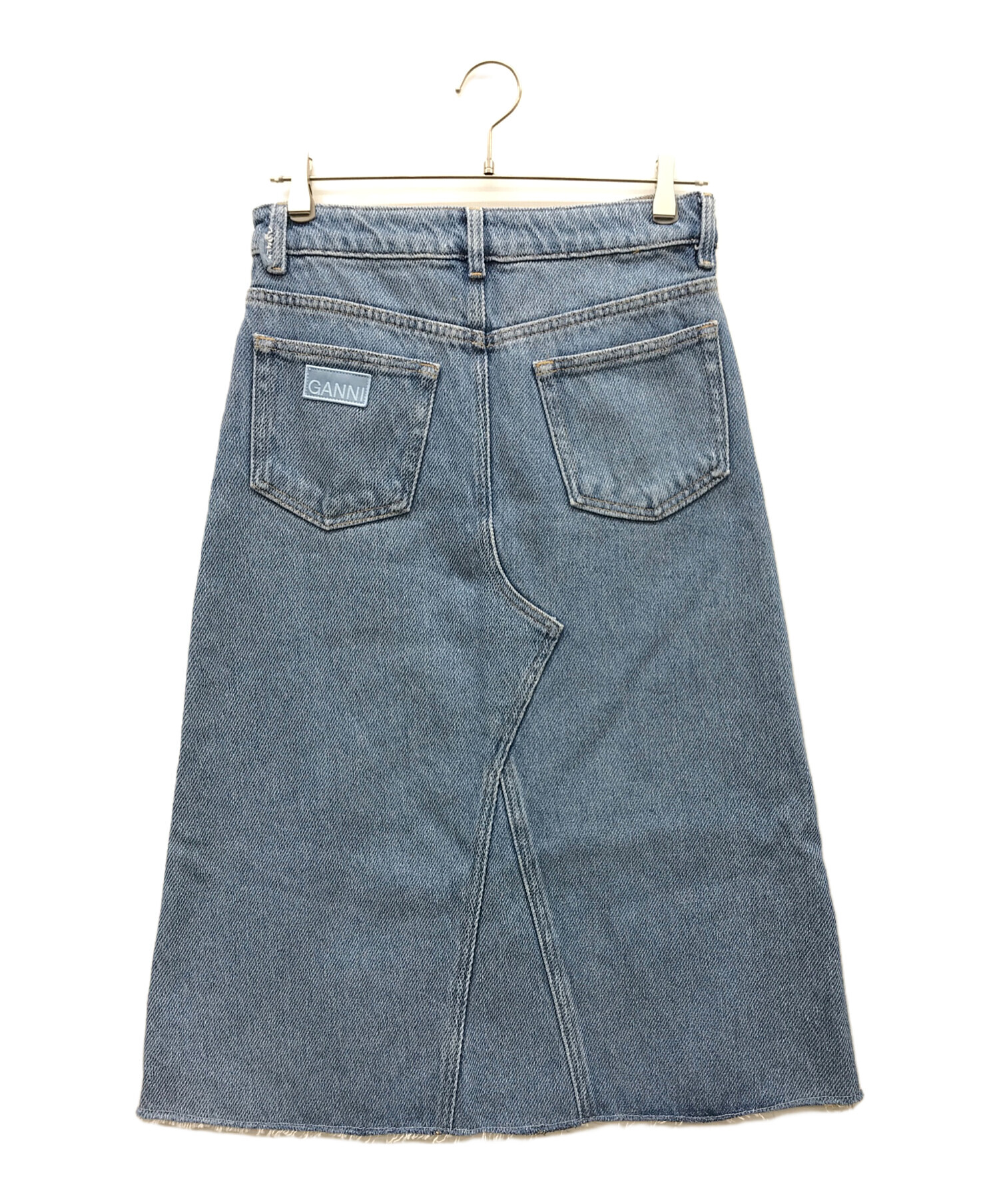 中古・古着通販】GANNI (ガニー) デニムスカート インディゴ サイズ:34 
