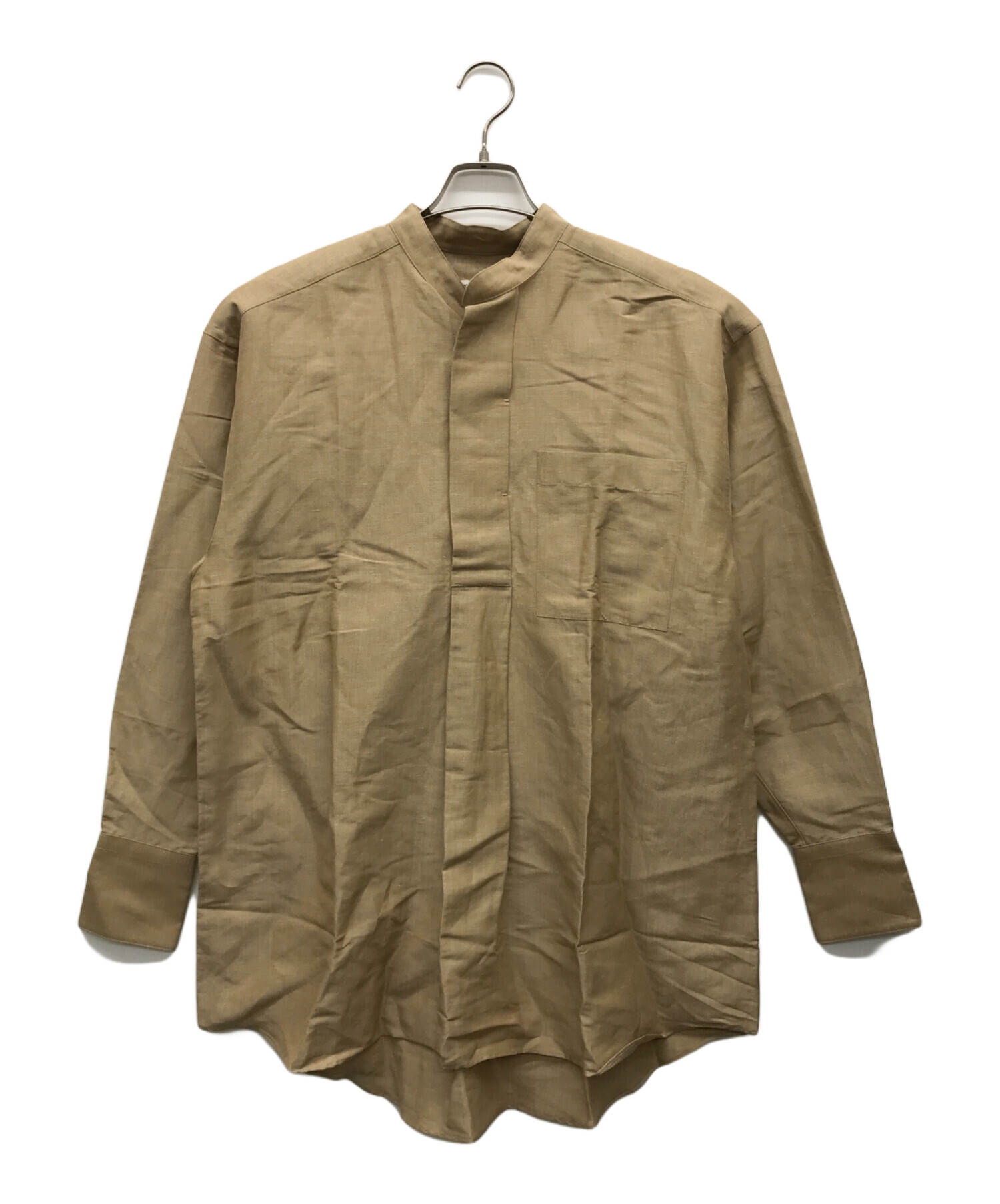 POSTELEGANT ポステレガント 中古・古着通販】POSTELEGANT (ポステレガント) リネン混シャツ